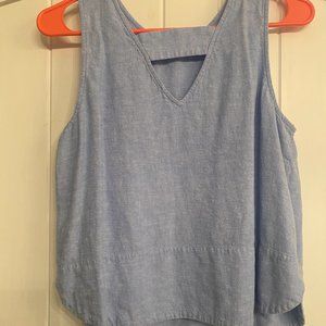 Loft light blue tank - small